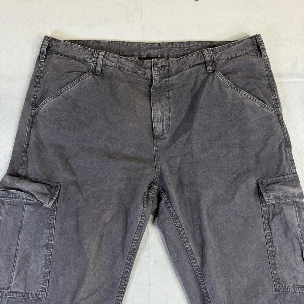 AG Adriano Goldschmied Supply Cargo Pants Mens 38 Gray Standard Issue Army USA - Picture 2 of 8